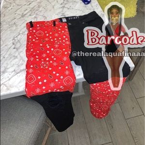Bandanna pants
